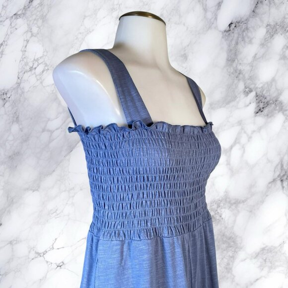 Roxy Just Passing By Jumpsuit in Wild Wind Blue - Picture 10 of 12